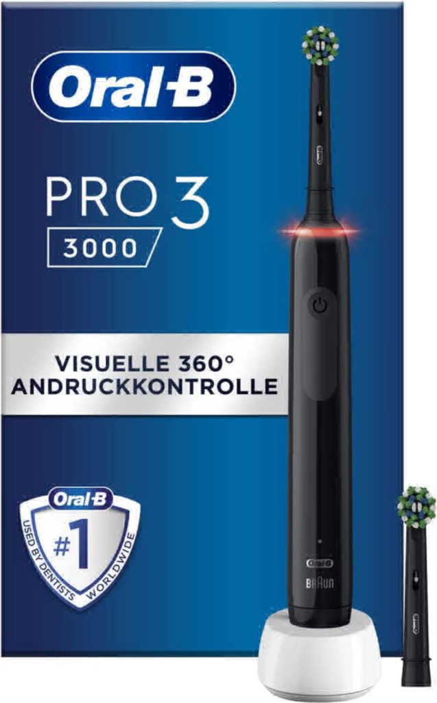 Oral-B Pro 3 3000 Cross Action Black