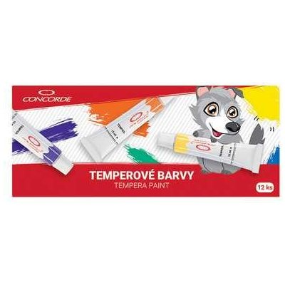 Concorde tememové farby 12 ml 12ks