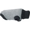 Oblečenie pre psa sveter OSLO 23 cm sivé
