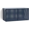 HAY Komoda Perforated Cabinet Wall Small, steel blue