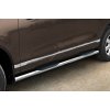 Steeler Nerezové bočné rámy s plastovými stupňami VW Touareg 2011-2015