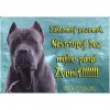 Pozorpes.sk, výstražná tabuľka (Cane Corso)