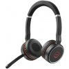 Jabra Evolve 75 SE/Stereo/ANC/BT/Bezdrať/MS/Čierna-červená 7599-842-109