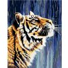 Zuty Diamantové maľovanie TIGER PRI VODOPÁDE 40x50 cm bez rámu a bez vypnutia plátna