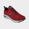 Skechers arch fit waveport 232301RDBK Červená