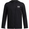 Chlapčenská bunda Under Armour, RIVAL WOVEN JACKET čierna,biela, XS