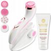 Lumineo Brush PRO ružový 4 nástavce + gél na citlivú pokožku