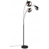 TRIO 417000332 LUMINA stojaca lampa 3xE14 V2000mm čierna matná, chrómová
