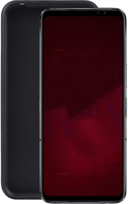 Púzdro VSETKONAMOBIL 48822 Silikónový pre Asus ROG Phone 6 čierny