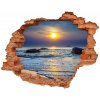 Foto fotografie diera na stenu Sunset sea 90x70 cm