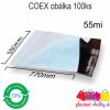 Plastové obálky COEX nepriehľadné Balenie: 100 ks balenie, Rozmer: 550 x 770 mm