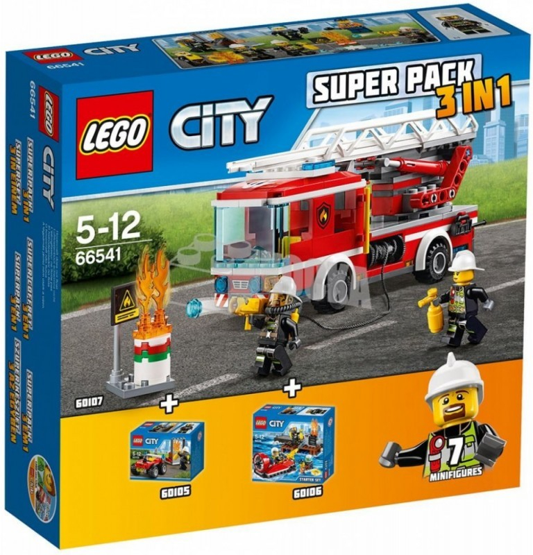 LEGO® City 66541 Hasiči 3v1 od 25,7 € - Heureka.sk