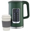 PLATINET RYCHLOVARNÁ KONVICE LCD 1,7L 5 TEPLOT + 450 ML CESTOVNÍ HRNEK, OLIVOVĚ ZELENÁ PEKR723G Platinet