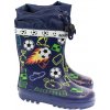 Detské tmavomodré gumáky BALL 28-35