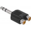 CABLETECH Jack 6,3mm - 2x RCA redukcia ZLA0300