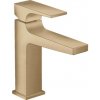Umývadlová batéria Hansgrohe Metropol s clic-clac kartáčovaný bronz 32507140