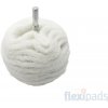 Flexipads White Microfine Scruff Ball 75 mm