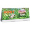 Kalendár stolový Huby 2026