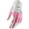 Mizuno Stretch Womens Golf Glove Ľavá růžová One Size