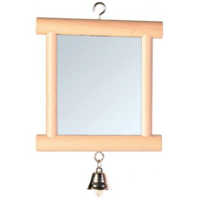 Zrkadlo v drevenom rámčeku sa zvončekom 9 x 10 cm od 1,61 € - Heureka.sk
