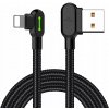 Mcdodo CA-4671 LED uhlový USB-Lightning, 1,2m, černý