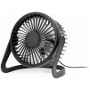 Stolný USB ventilátor Mini Prenosný Ventilátor čierny