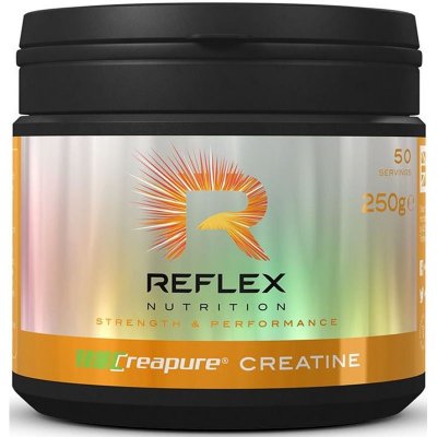 Reflex Nutrition Creapure Creatine podpora tvorby svalovej hmoty 250 g