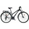 Mayo XR Fit trek Flat Dámské trekingové kolo 2025 černo-šedé