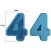 Silikónové formy - číslice veľké 4