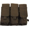 MFH MOLLE Triple mag pouch, 16x8.5x5 - olive (30616B)