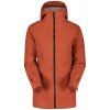 SCOTT vodeodolná bunda - TECH COAT 3L W - červená S