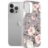 Techsuit Marble Series kryt na iPhone 13 Pro Max – Bloom of Ruth sivý