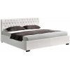 Tempo Kondela - Posteľ s úložným priestorom, biela, 160x200, DORLEN 2 NEW