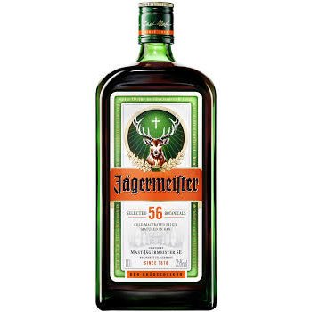 Jägermeister 35% 1 l (čistá fľaša)