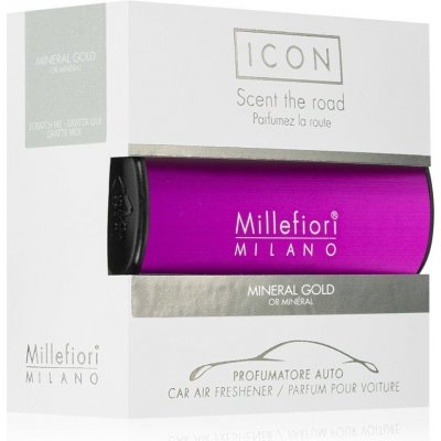 Millefiori Icon Mineral Gold vôňa do auta I. 1 ks