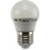V-TAC žiarovka LED E27 4W, 6500K, 320lm, G45 VT-1830