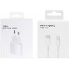 Súprava na nabíjanie IPhona Adaptér Nabíjačka USB-C Kocka 20W+Kábel 1 m USBC