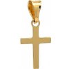 Zlatnictvo.sk Zlatý prívesok Krížik PRI25809