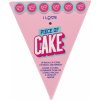 I Love Piece of Cake peeling na pery 10 g + balzam na pery 10 g + štetec na pery 1 ks + kozmetické zrkadielko v tvare srdca 1 ks