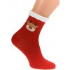 Červené ponožky VIANOCE