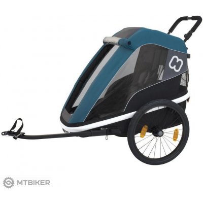 Hamax AVENIDA ONE Suspension detský vozík, sivá/modrá