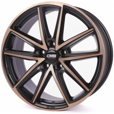 CMS C30 7x17 5x108 ET47,5 diamond black copper