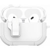 DUX DUCIS Pecp odolný obal s karabínou pre AirPods Pro 2 - biely - možnosť vrátiť tovar ZADARMO do 30tich dní