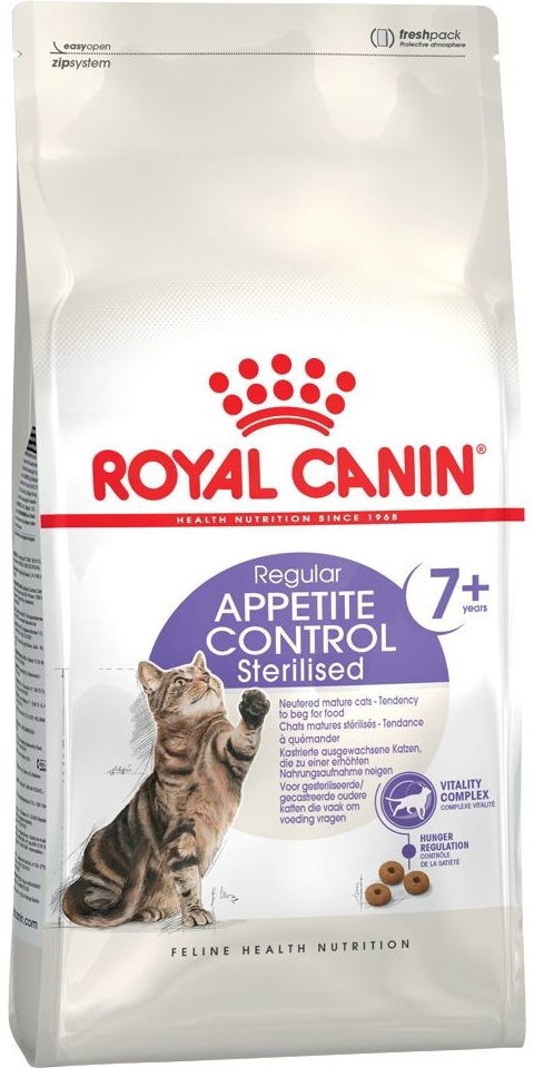 Royal Canin Sterilised Appetite Control 7+ 1,5 kg