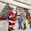 Gobelinový obrus Mikuláš v meste 2 40x100cm