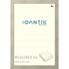 DANTIK rám na obraz 80x120 | PRAHA Bílá (Plexi Čiré)