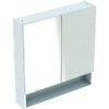 Geberit - Zrkadlová skrinka 85x79x18 cm, 2 dvierka, lesklá biela 501.268.00.1ROZ1