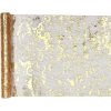 Santex Behúň na stôl - Fancy 28 x 500 cm Farba: Zlatá