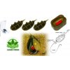 Extra carp Method feeder in line set 2+1 50g + 60g + formička