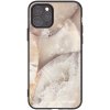 Picasee silikónový čierny obal pre Apple iPhone 11 Pro - Cream marble